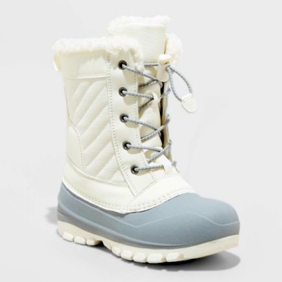 all in motion Shoes Nwt Kids Skylar Lace Up Winter Boots Snow All